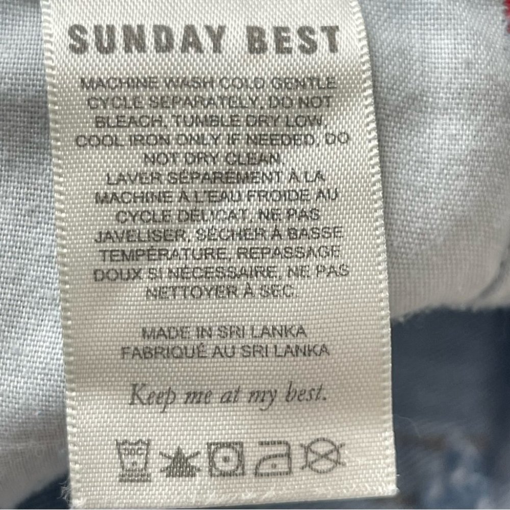 ❌SOLD ❌Sunday Best Go Off Road Dad Jean Baggy Loose 90s jeans  Med Blue size 28 - Picture 10 of 12